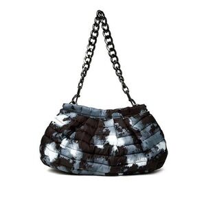 Think Royln Quilted Dynasty Bag Convertible Nylon Tote with Chain